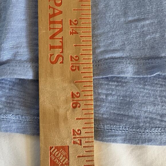 Chico's Women's 3/4 Sleeve “The Ultimate Tee” Light Blue V-neck Size 0 (small) - Picture 12 of 12